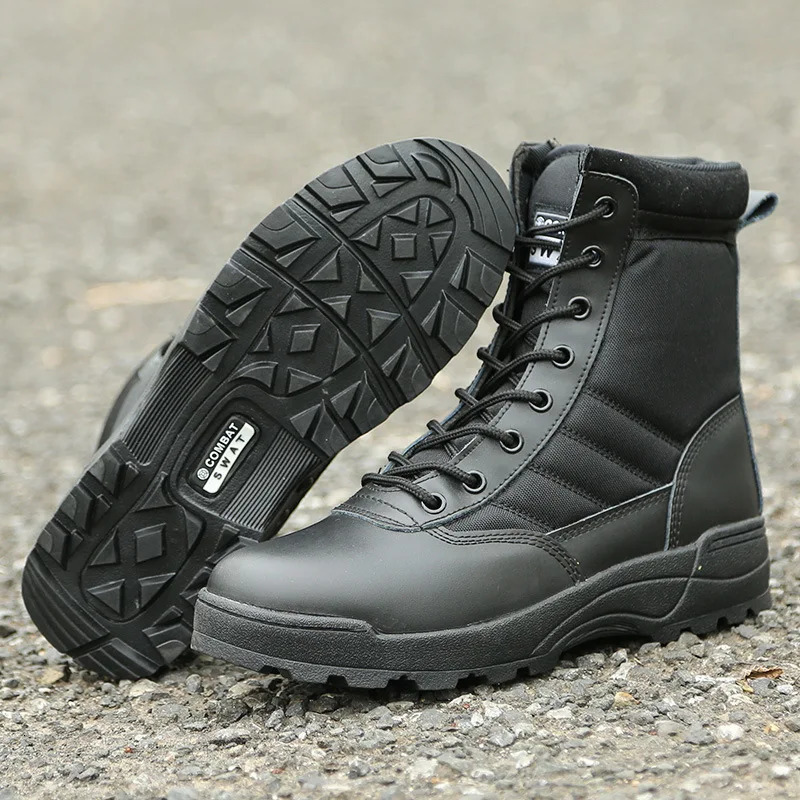Tactical Boots Men Boots Special Force Desert Combat Boots Outdoor Hiking Boots Ankle Shoes Men Work Safty Shoes 240615