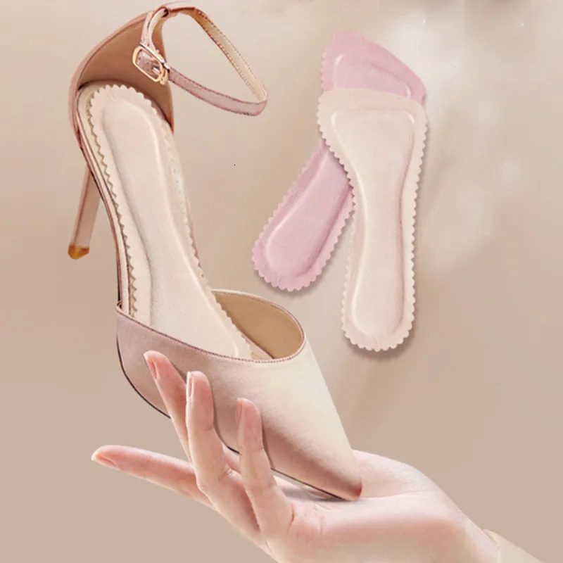 Sandal Insoles for Women Sweat-absorbing Deodorant High-heeled Shoes sole Stickers Seven-point Pad Soft Bottom Comfortable Soles 240615