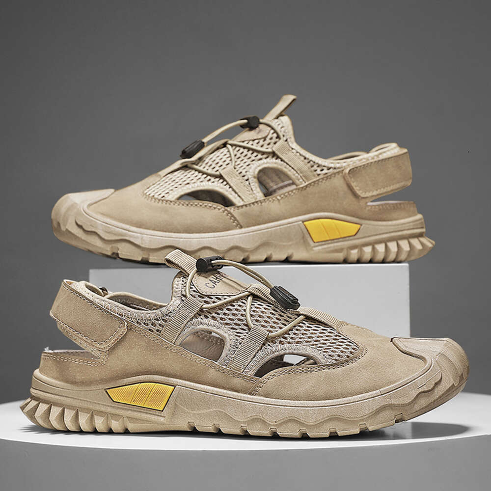 CYYTL Sandals Shoes For Men Summer Casual Sneakers Breathable Tennis Outdoor Sports Platform Designer Walking Hiking Work