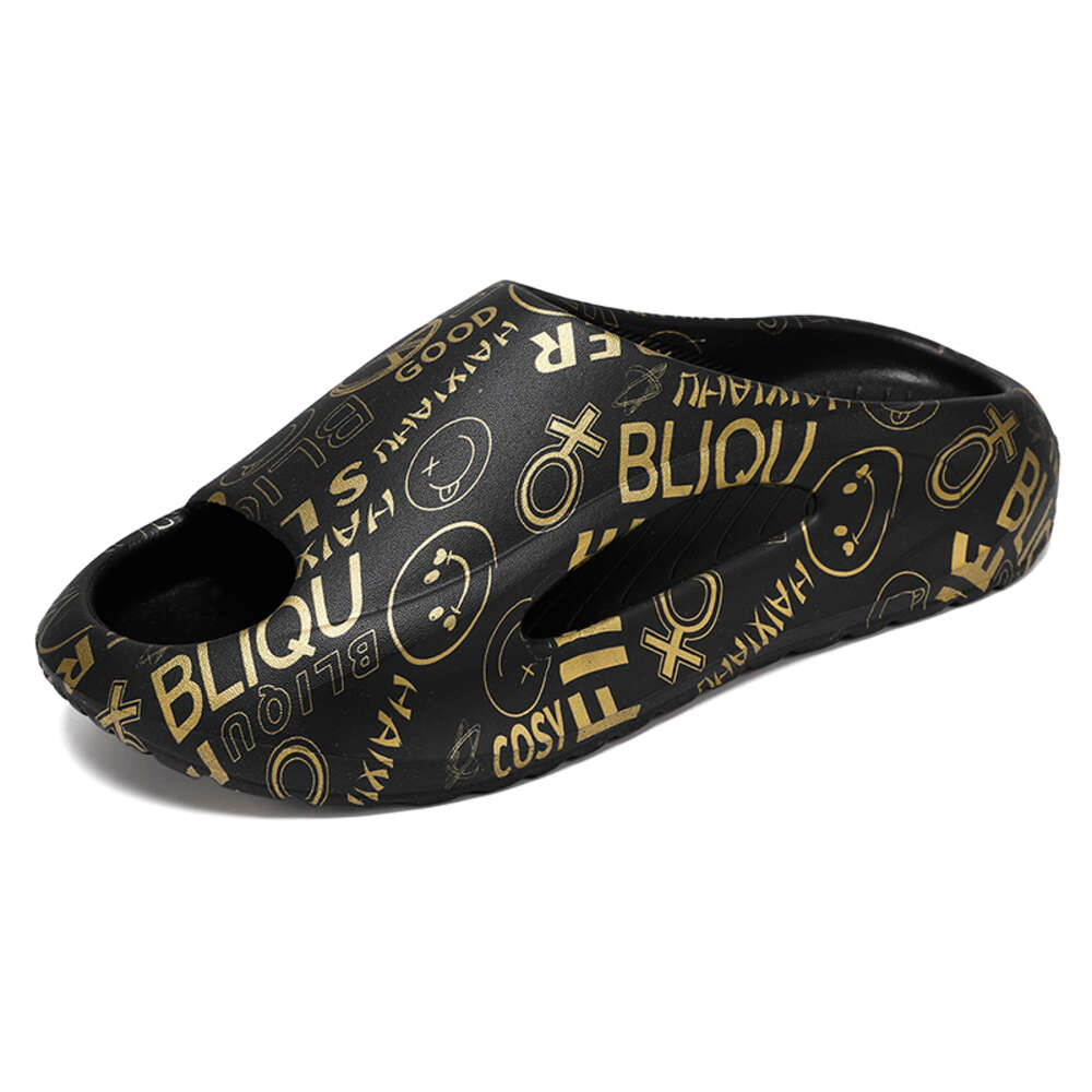 Couple's Hole Shoes Summer Wearing Topped Sandals Casual Slippers Men's