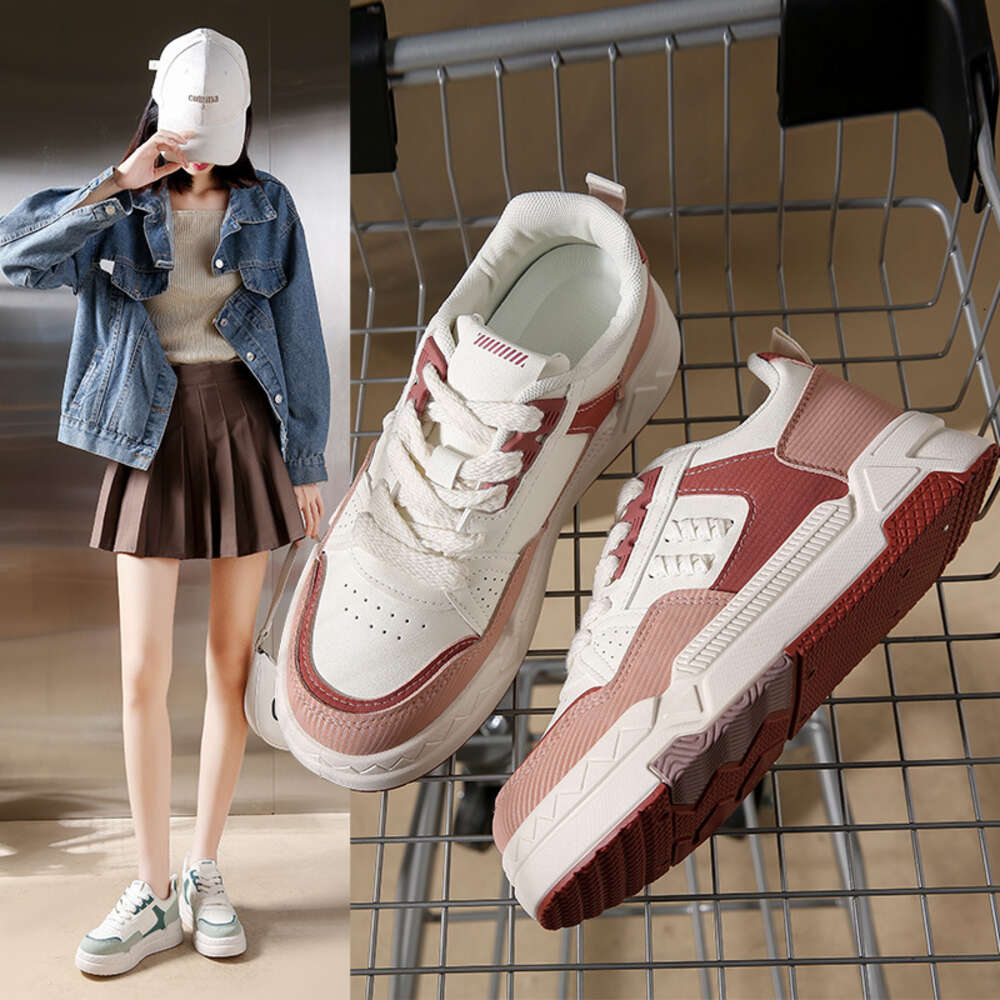 2023 New Autumn Hot Sale Thick Sole Student Versatile Fashion Trend Casual Women's Board Shoes