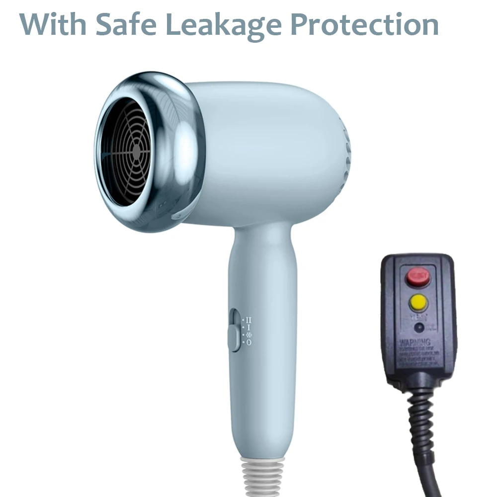 Professinal Hair Dryer Negative Ion Blow Dryer Quick Dry Leafless Hairdryer Salon Home Appliances Constant Temperature Hair Care