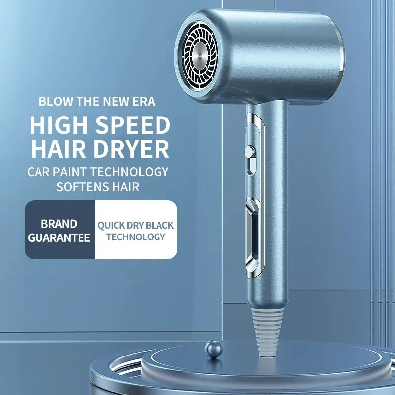 Hair Dryer 1600W Fast Drying Low Noise Strong Wind Speed Hair Care for Home Travel Hotel Smooth Air Nozzle High Quality