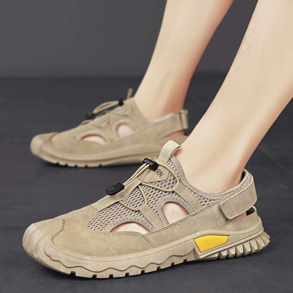 CYYTL Sandals Shoes For Men Summer Casual Sneakers Breathable Tennis Outdoor Sports Platform Designer Walking Hiking Work