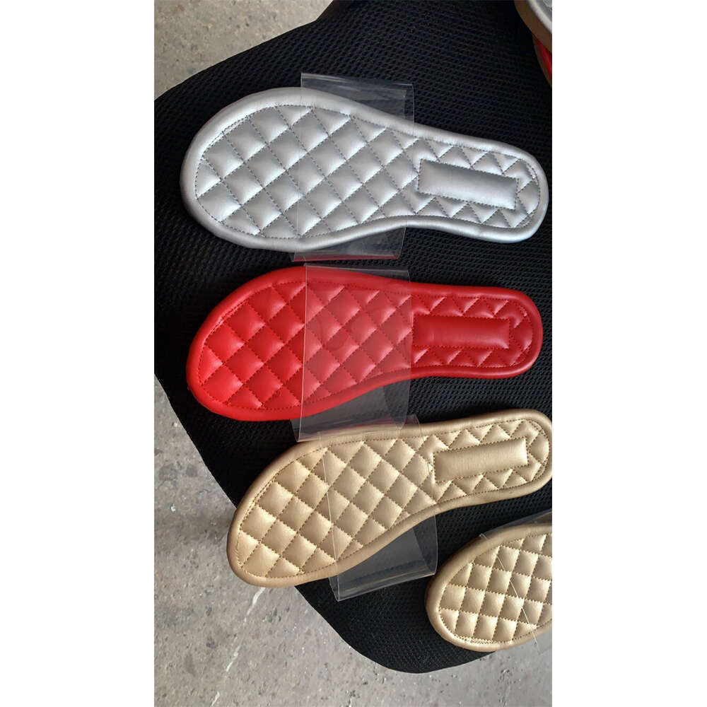 R115-ladies 2024 Sandales Sheer Femme Plat Summer Slippers