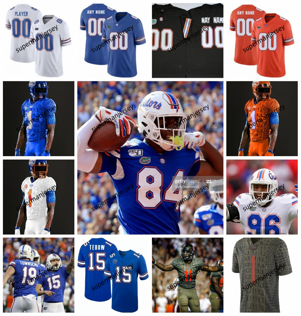 Florida Gators Football Jersey College NCAA Tim Tebow Emmitt Smith Anthony Richardson Trevon Grimes Kyle Pitts Kyle Trask Trevor Etienne Kadarius Toney 2024 new