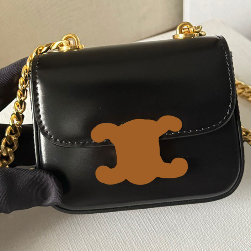 designer shoulder bag womens shoulder bag Luxury Crossbody Bags Leather Fashion bags classic brand hand bag high quality stitched crossbody black bag