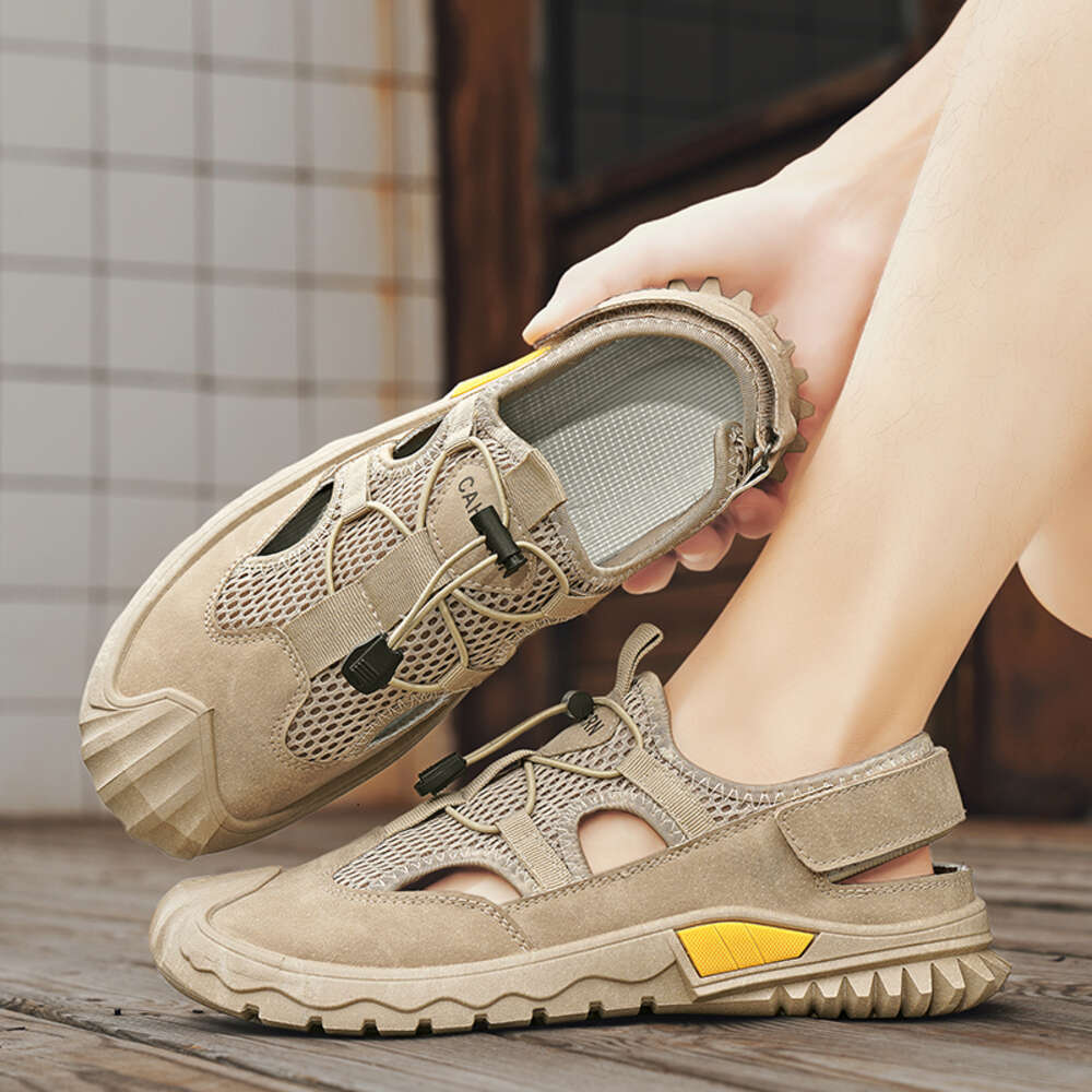 CYYTL Sandals Shoes For Men Summer Casual Sneakers Breathable Tennis Outdoor Sports Platform Designer Walking Hiking Work