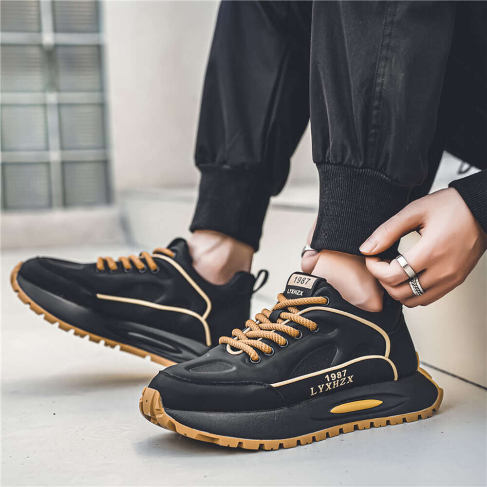 Men's Sneakers: CYYTL Casual Summer Leather Tennis Shoes For Hot Outdoor Sports Sneakers: