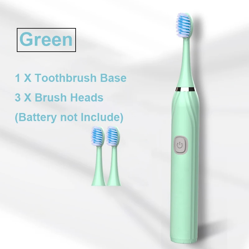 Adult Electric Toothbrushes Sonic Soft Bristles Antibacterial Brush Automatic Home Vibration Waterproof Whitening Tooth Brush