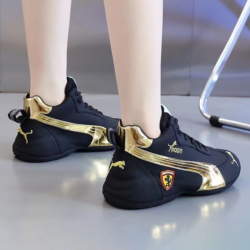 Soft Men's Casual New Fashion Sole Thick Soled Daddy Breathable Versatile Trendy Shoes Triple Red Free shipping Lhshoe d