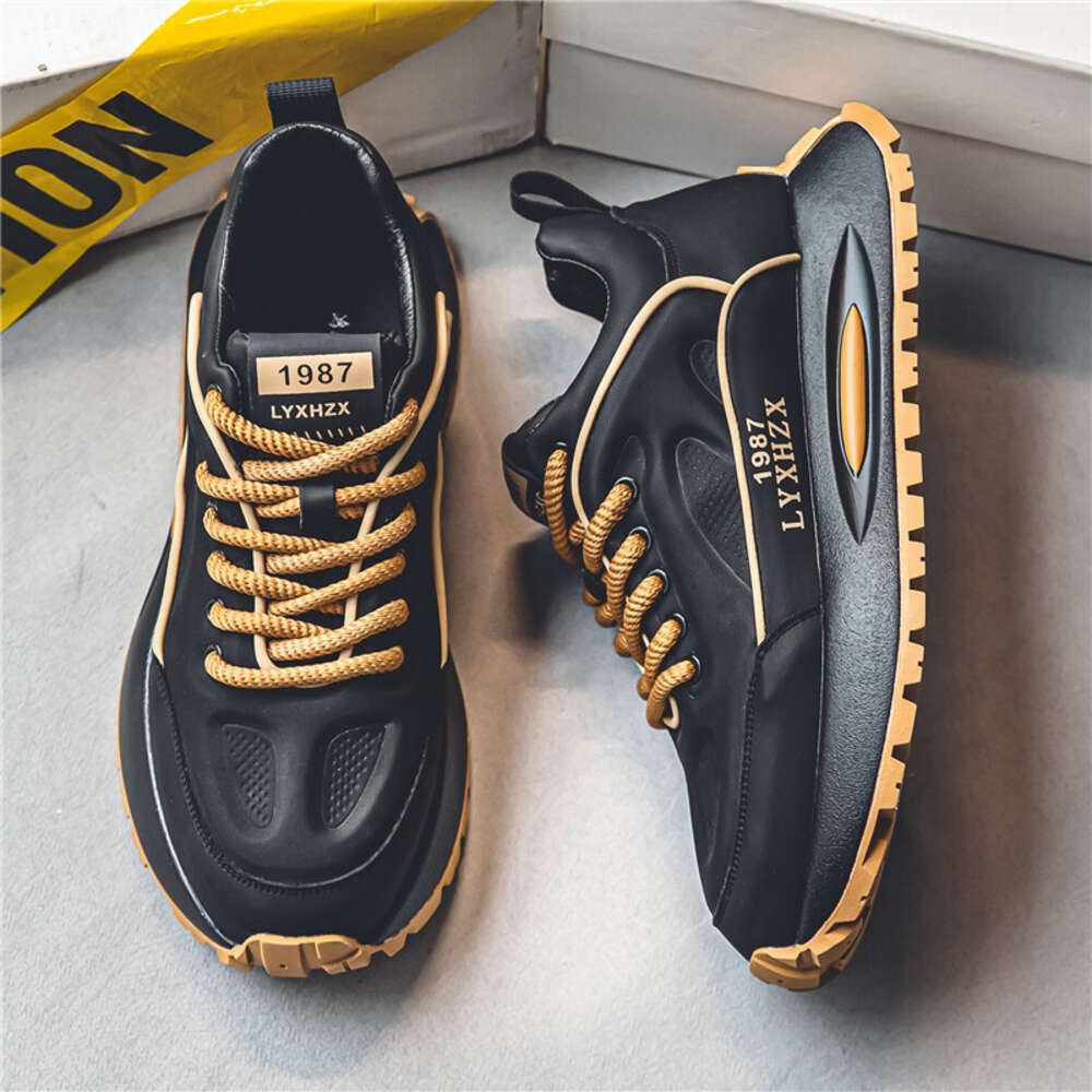 Men's Sneakers: CYYTL Casual Summer Leather Tennis Shoes For Hot Outdoor Sports Sneakers: