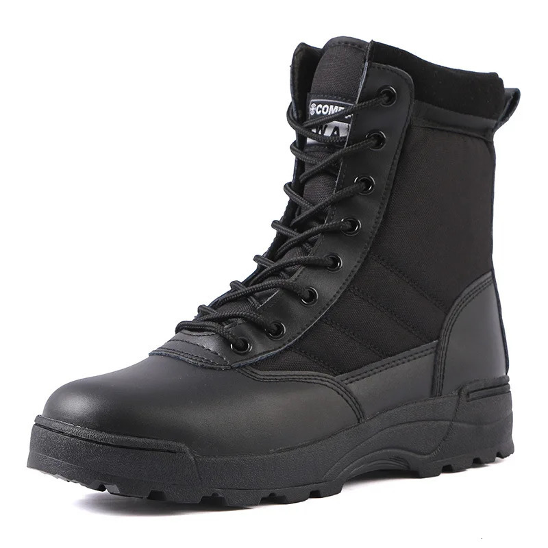 Tactical Boots Men Boots Special Force Desert Combat Boots Outdoor Hiking Boots Ankle Shoes Men Work Safty Shoes 240615