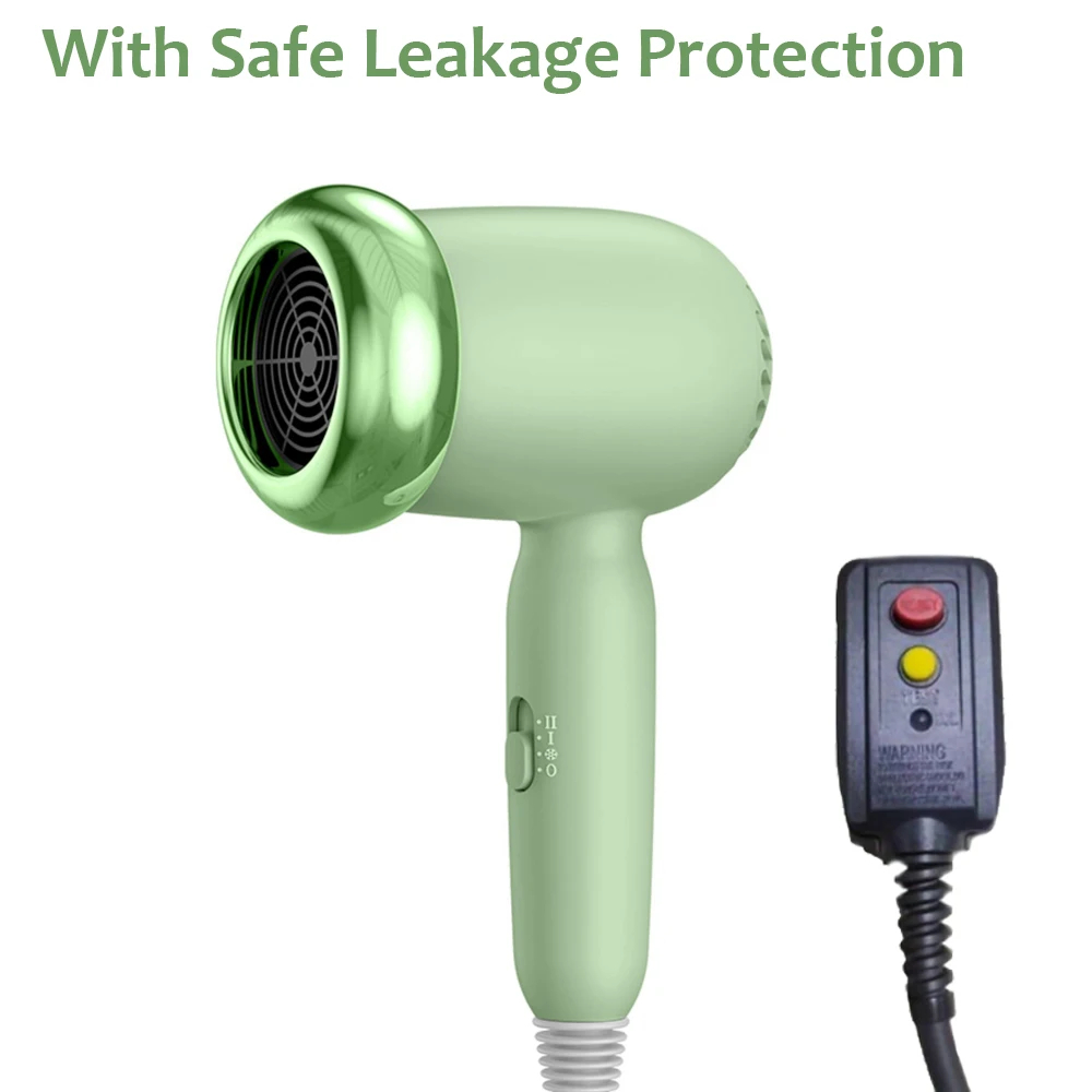 Professinal Hair Dryer Negative Ion Blow Dryer Quick Dry Leafless Hairdryer Salon Home Appliances Constant Temperature Hair Care