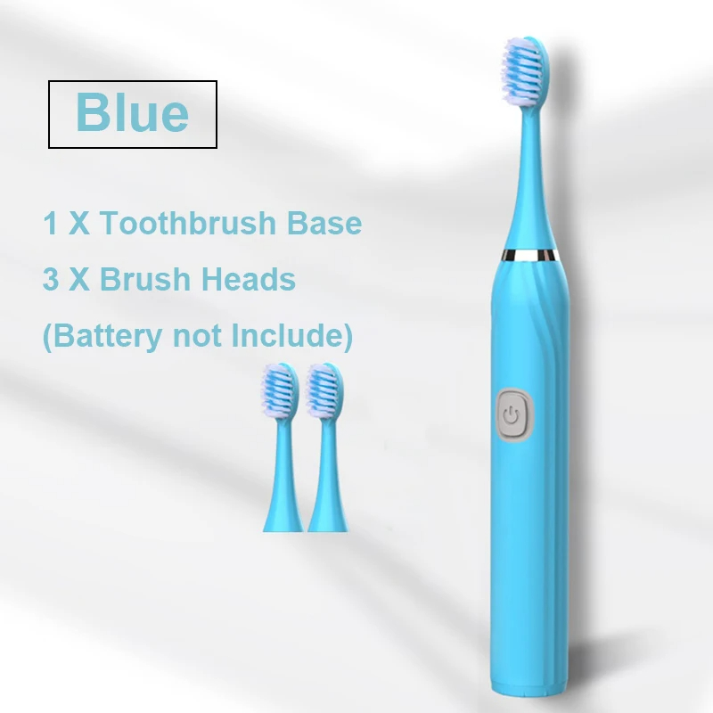 Adult Electric Toothbrushes Sonic Soft Bristles Antibacterial Brush Automatic Home Vibration Waterproof Whitening Tooth Brush