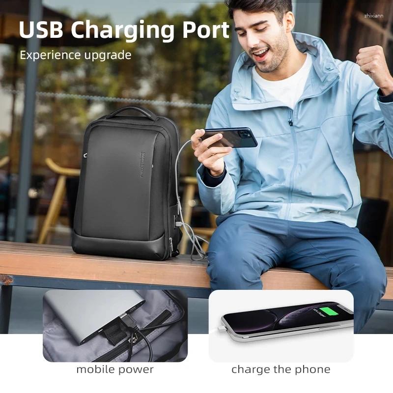 School Bags Mark Ryden Laptop Fit 15.6inch Anti Theft Backpack Men Waterproof Male Travel Bag S For Teenager Mochila zhanyishengli