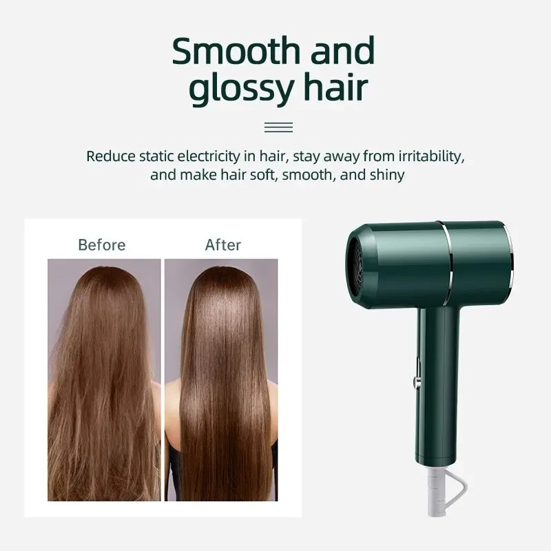 Portable Hair Care Hair Dryer Home Constant Temperature Hair Dryer Negative Ion Student Dormitory Hair Dryer Gift