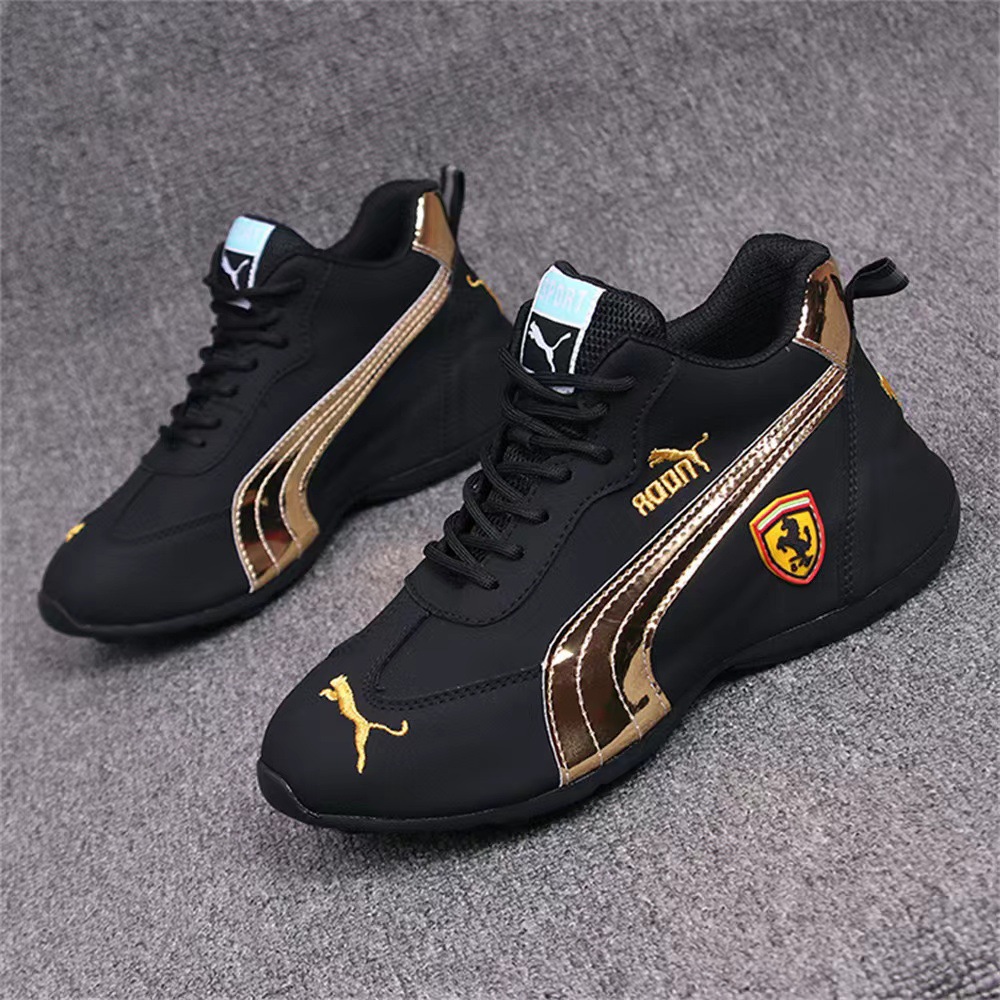Soft Men's Casual New Fashion Sole Thick Soled Daddy Breathable Versatile Trendy Shoes Triple Red Free shipping Lhshoe d