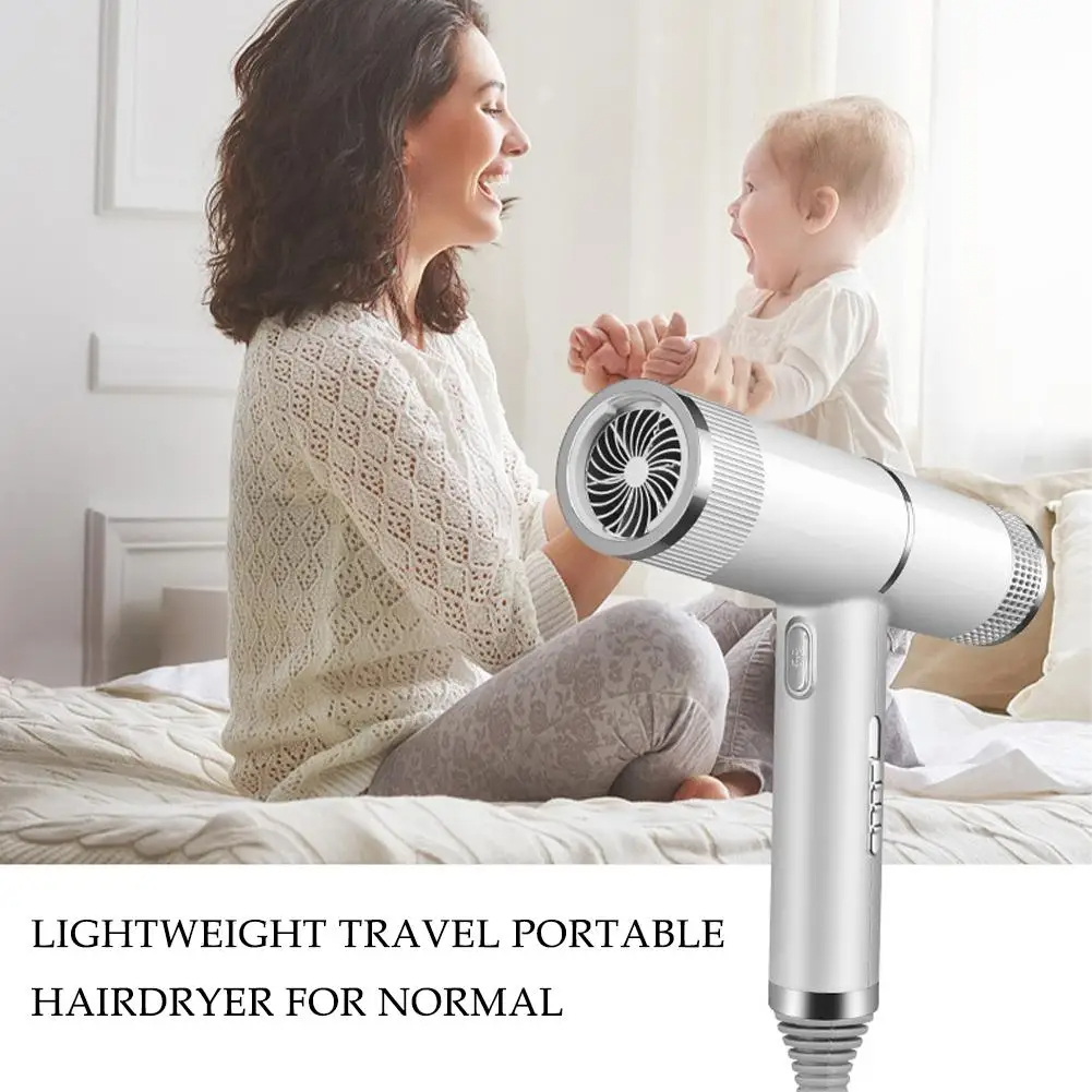 Strong Wind Hair Dryer Diffuser For Hair Dryers Home Appliances High Power Hair Blow Blue Light Anion Anti-static Hair Tools