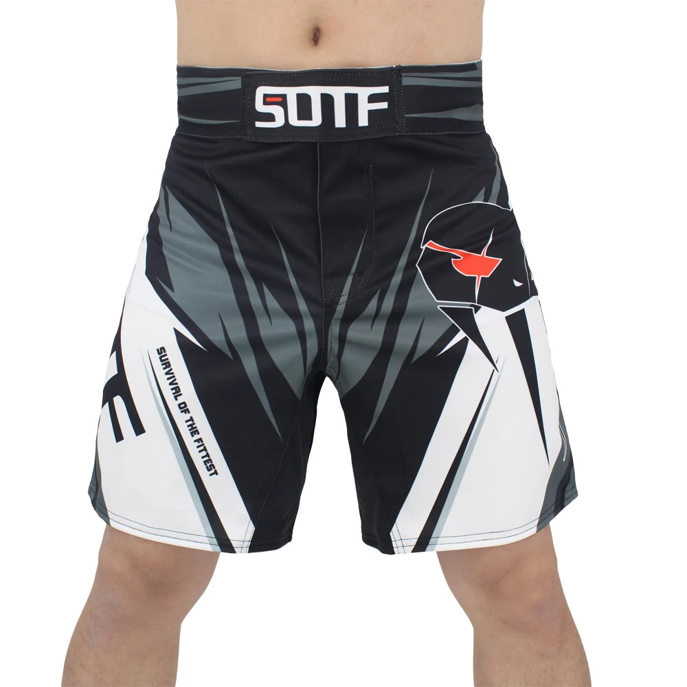 SOTF mma Adults Venomous snake geometric Tiger Muay Thai boxing shorts mma shorts boxing clothing fight shorts sanda 240615