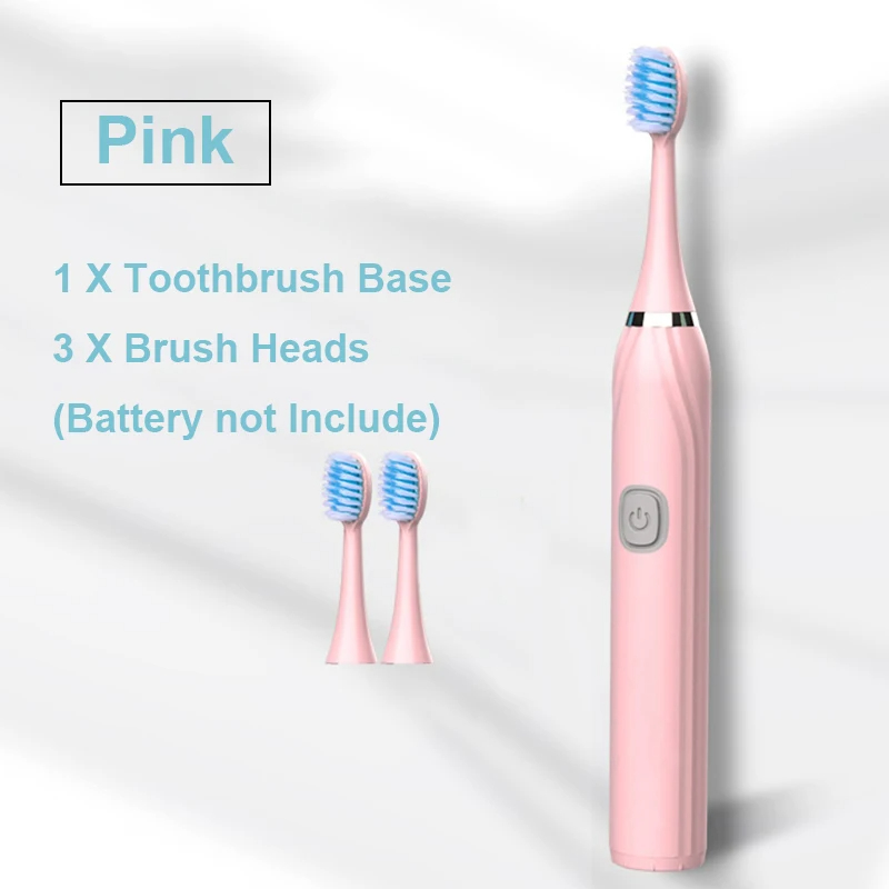 Adult Electric Toothbrushes Sonic Soft Bristles Antibacterial Brush Automatic Home Vibration Waterproof Whitening Tooth Brush