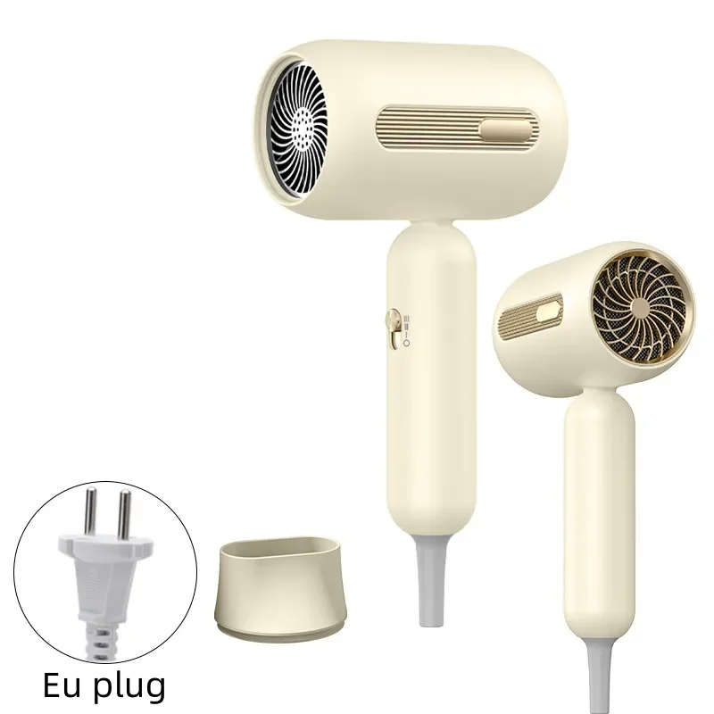 Dual blue light negative ion hair dryer fast drying, hair care overheating protection suitable for home and travel
