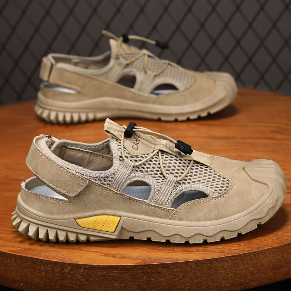 CYYTL Sandals Shoes For Men Summer Casual Sneakers Breathable Tennis Outdoor Sports Platform Designer Walking Hiking Work