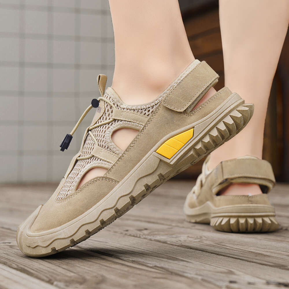 CYYTL Sandals Shoes For Men Summer Casual Sneakers Breathable Tennis Outdoor Sports Platform Designer Walking Hiking Work