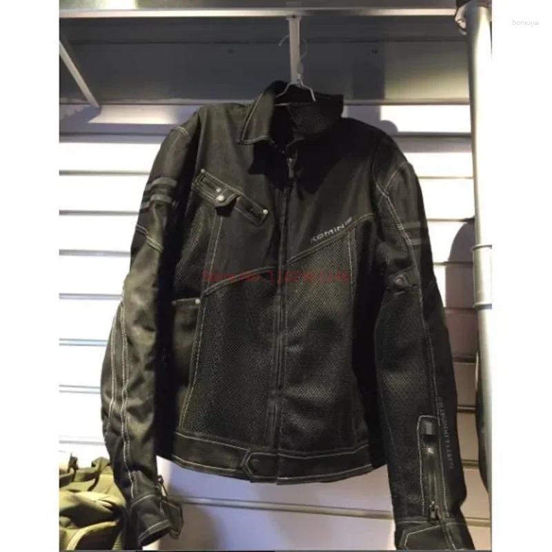 Motorcycle Apparel Komine Jk006 Jacket Denim Mesh Breathable Racing Protective Cross-Country Fall Resistant Riding Clothing free shipping