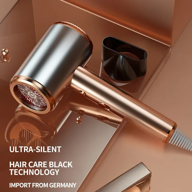 hair dryer 1500w hair care with collagen strong wind multispeed air temperature regulation fast drying low radiation