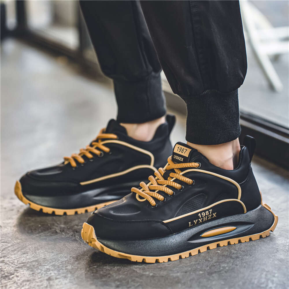 Men's Sneakers: CYYTL Casual Summer Leather Tennis Shoes For Hot Outdoor Sports Sneakers: