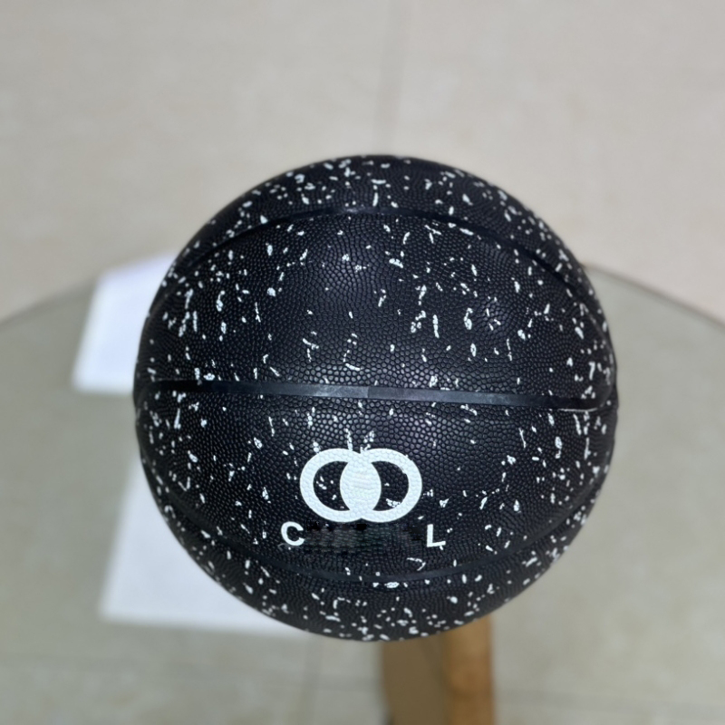 CHANNEL COCO black Starry Stars Basketball Balls Merch Commemorative edition Blcak size 7 game Indoor or outdoor Birthday gift