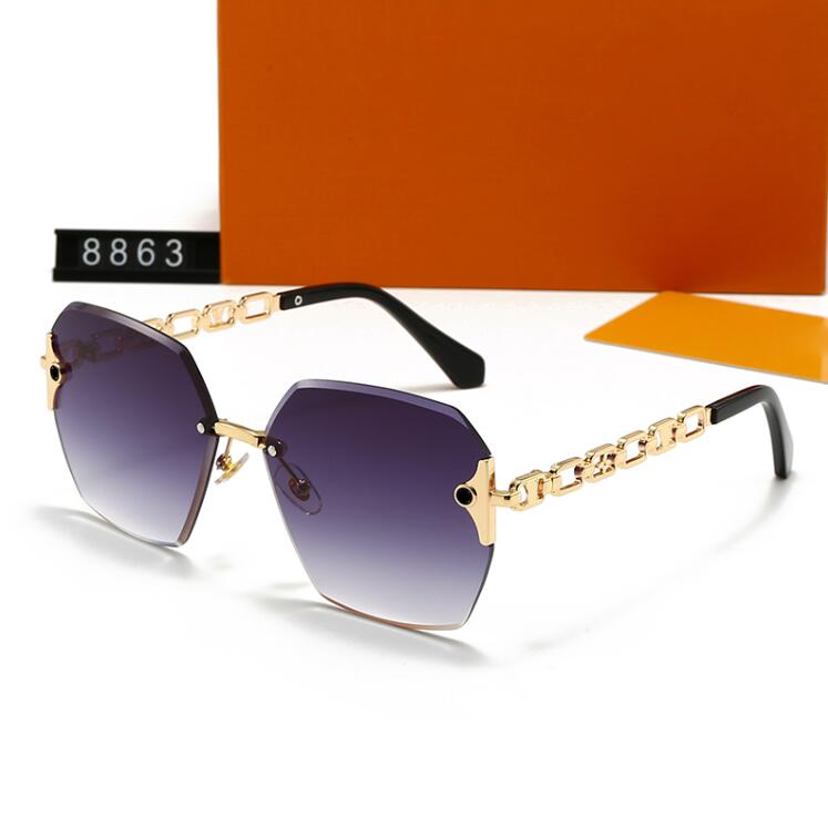 Classic Sunglasses For men Flower Lens Sunglasses with Letter Designer Sun Glasses Women Men Unisex Traveling Sunglass 15 Styles Top Quality