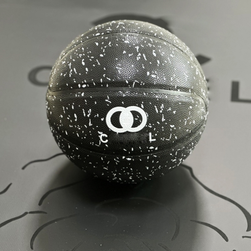 CHANNEL COCO black Starry Stars Basketball Balls Merch Commemorative edition Blcak size 7 game Indoor or outdoor gift