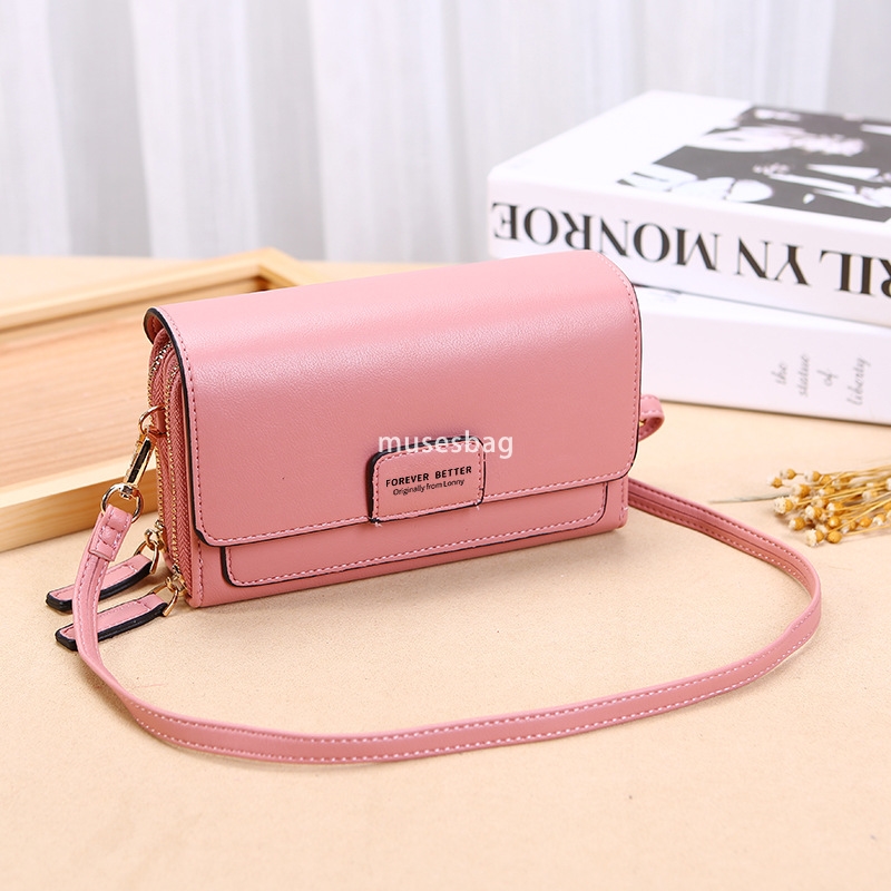 Designer Women's High Quality Classic Retro Multi functional Wallet Korean Edition Multi Card Handheld Bag Large Capacity Casual Shoulder Bag Mob