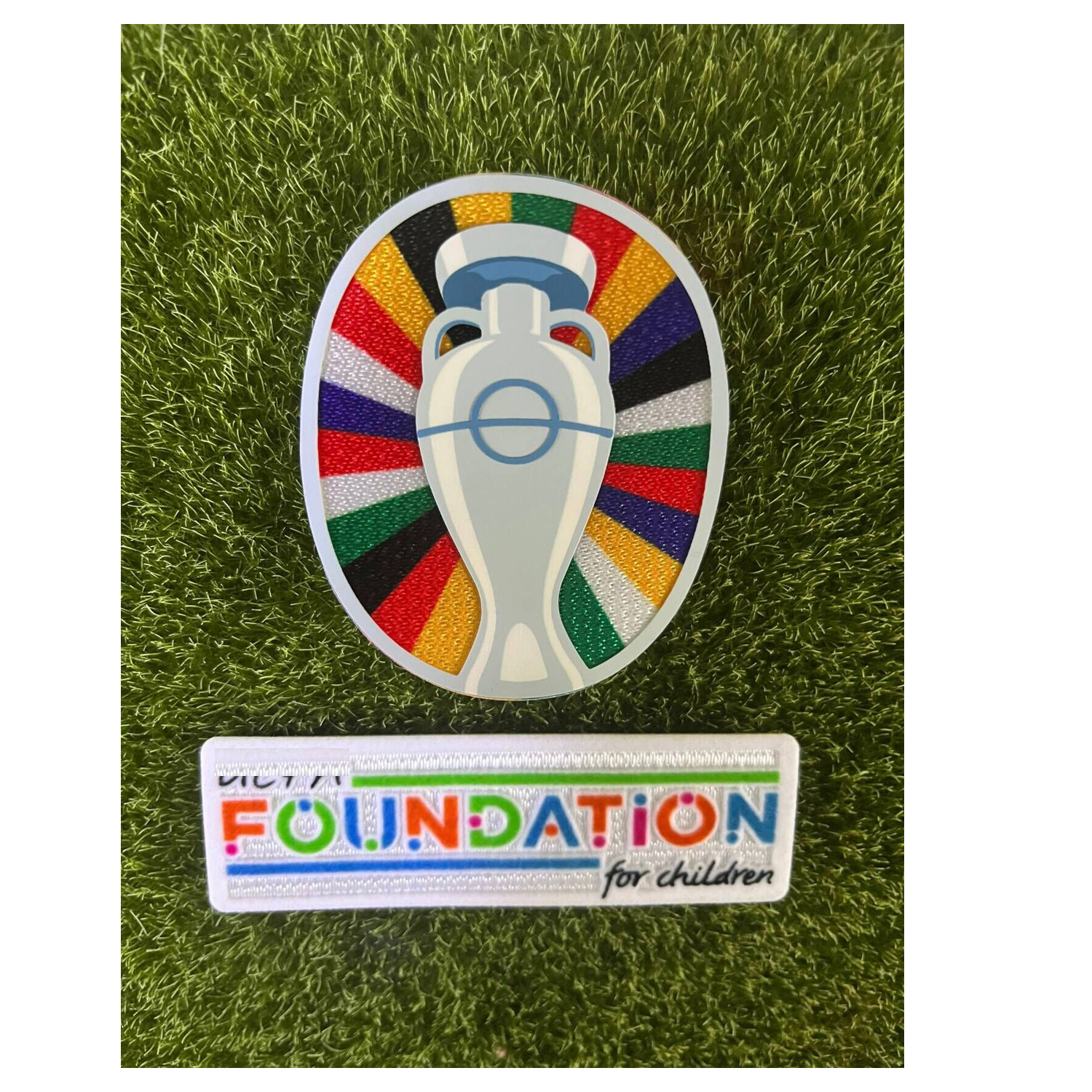 2024 Euro Patch and Respect Badge France Holland Spain Germany Game Sleeve Patch