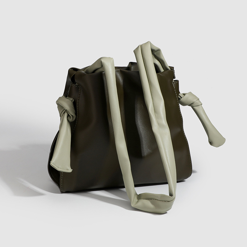 New PU Material Street Trend Daily Matching Women's Underarm Bag Fashionable and Versatile French Commuter One Shoulder Crossbody Bag