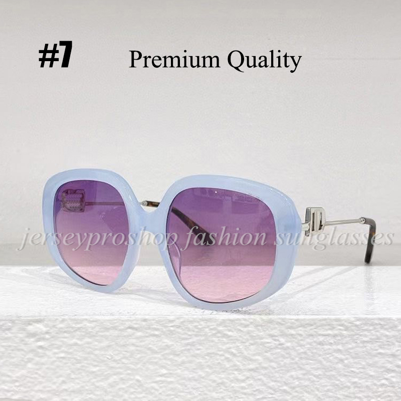 7Colors Premium Quality Classic Metal Logo Sunglasses Fashion Women's Sunglasses with Box