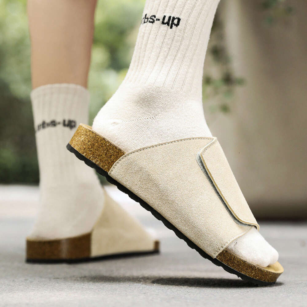 High Quality Men with Platform Italian Stylish Handmade Sandals Slip-on Leather Slippers