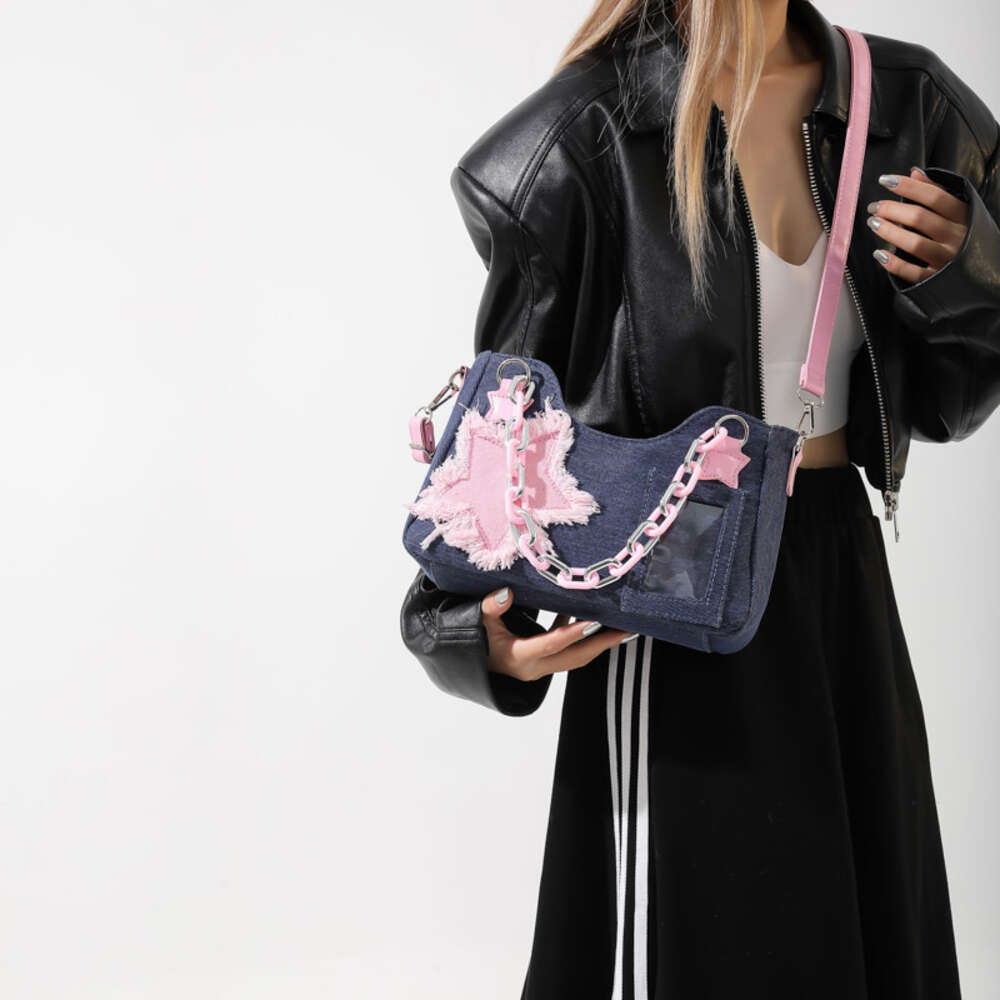 Denim Underarm Shopper Totes Large Capacity Designer Hobo Shoulder Women's Handbag Small Crossbody Bag H6.17#24 ddmy 907f