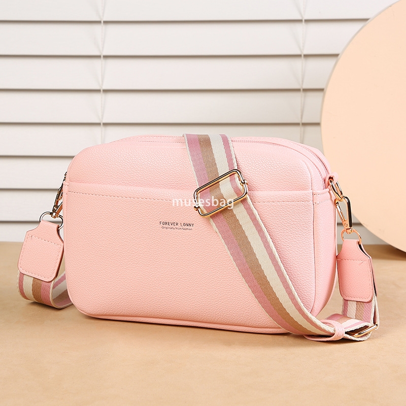 Designer Women's High Quality Fashionable and Practical Lightweight Bag Cross border Solid Color PU Retro Multi functional Crossbody Bag Single S