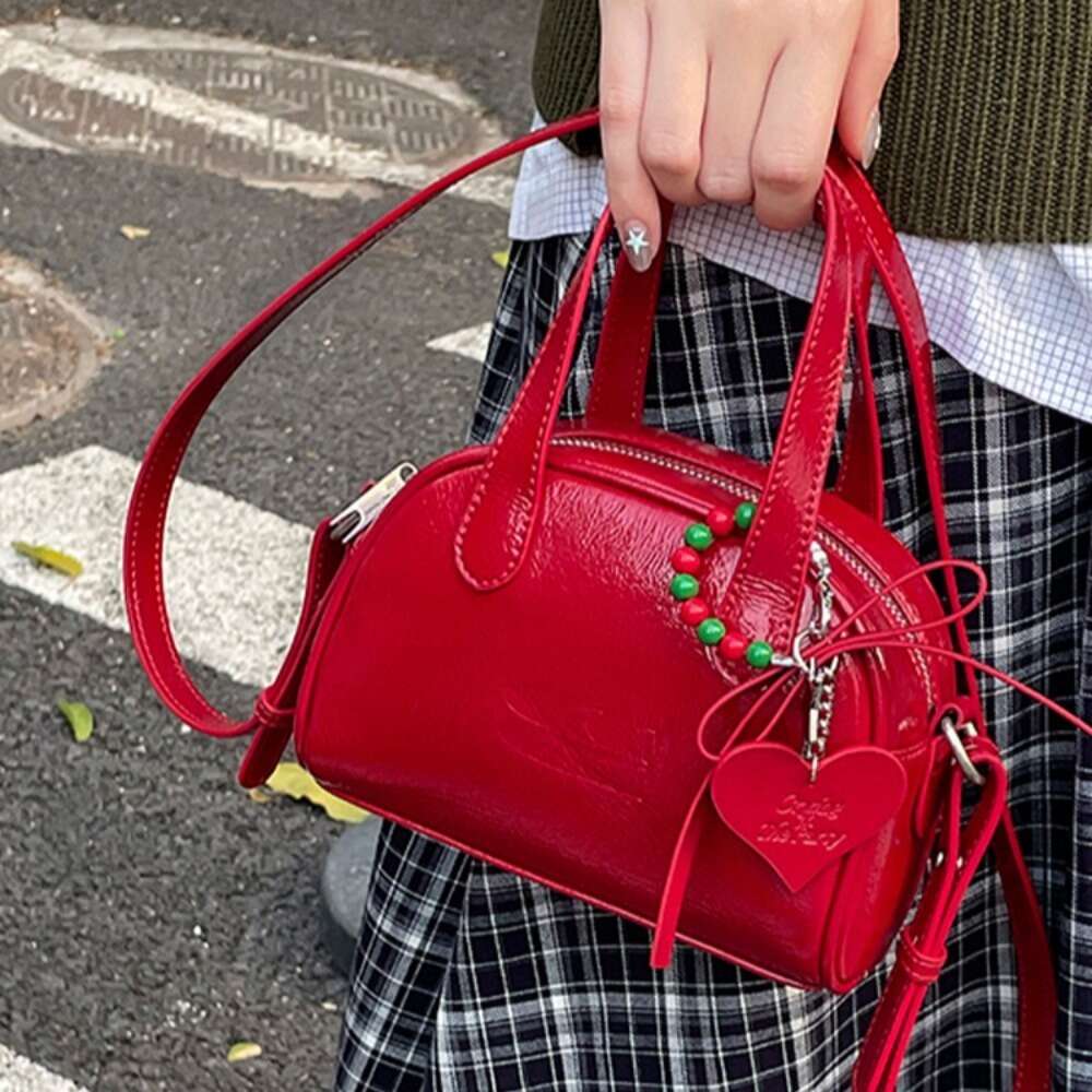Design Bow Mini Crossbody Pu Leather Small Square Versatile Women's Shoulder Bag Handbag H6.17#31 ddmythur