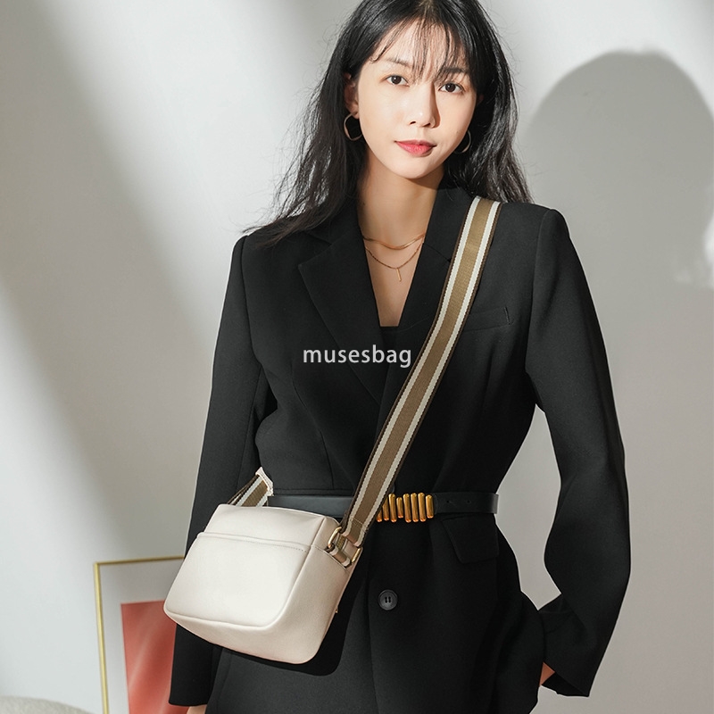 Trendy Women's Fashion Bag Temperament Solid Color PU Multi functional Crossbody Bag Large Capacity Lightweight One Shoulder Small Square Bag