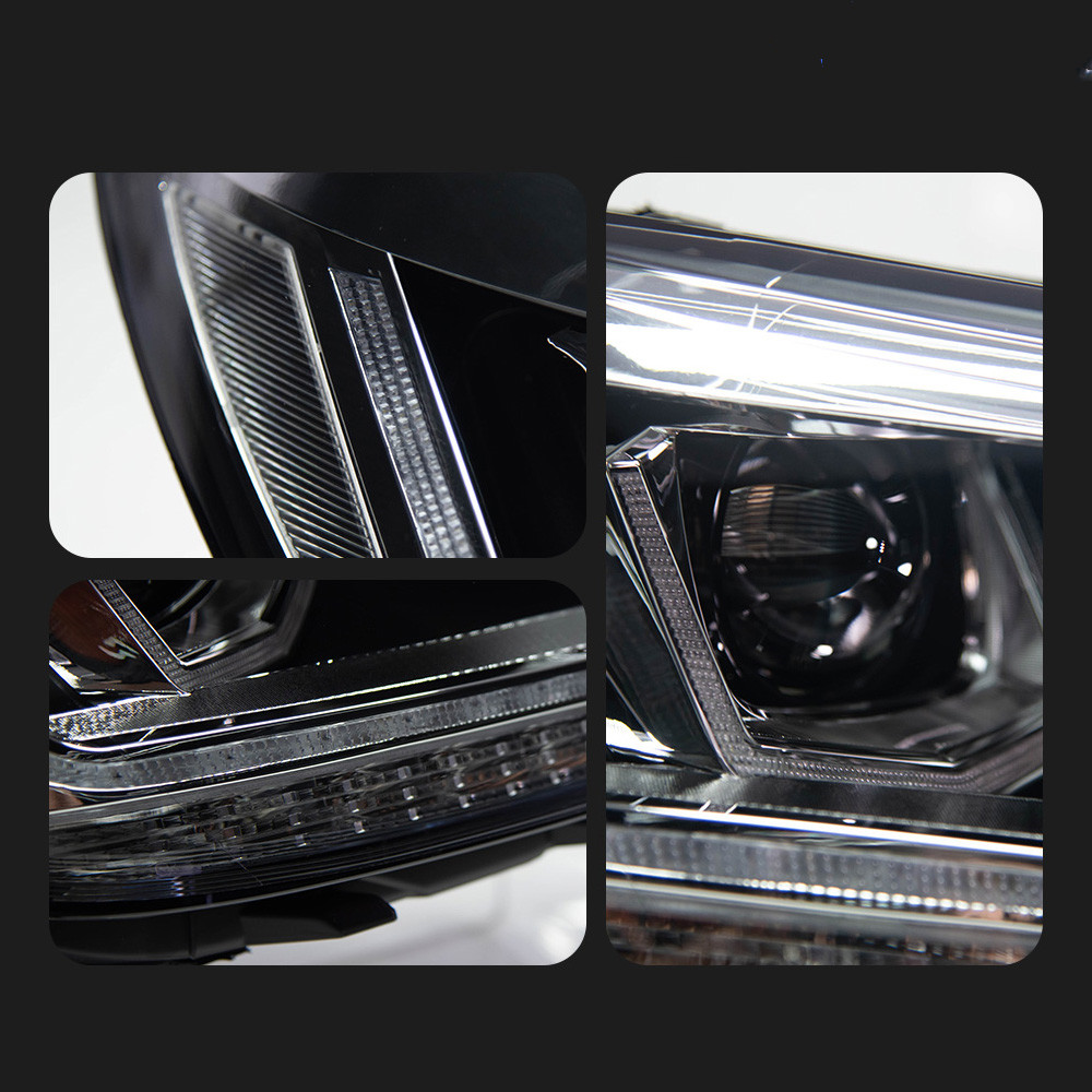 Car Head Lamps For VW Touran 20 16-20 20 Touran L LED Upgrade Lens Dynamic Signal Headlight Assembly