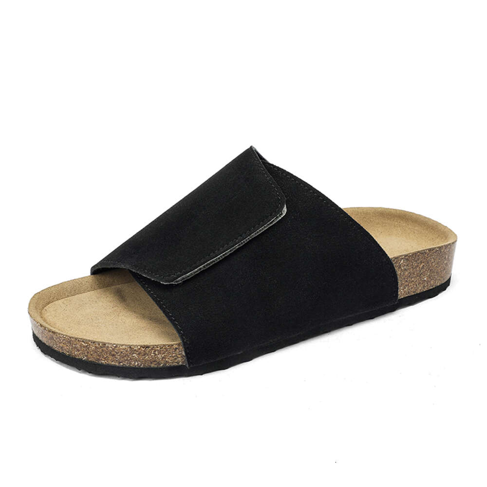 High Quality Men with Platform Italian Stylish Handmade Sandals Slip-on Leather Slippers