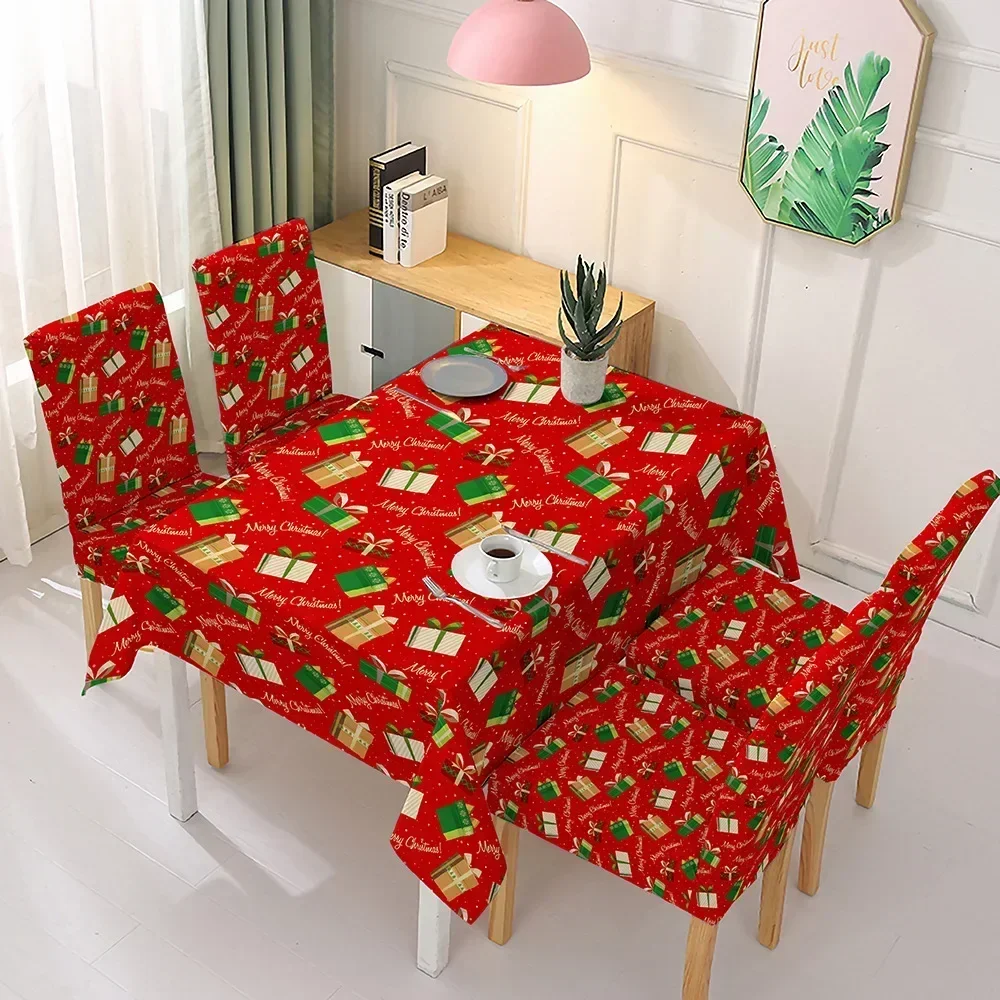 Tablecloth Decorative Elastic Chair Cover Water Absorption Desktop Cubre Mesa Camilla Redonda Dinning Table 4ETU01