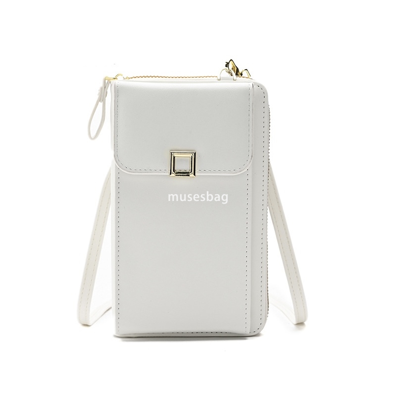 Designer Women's High Quality Fashionable Vintage Phone Bag Lightweight Crossbody Shoulder Bag Practical and Versatile Multi functional Long Wall