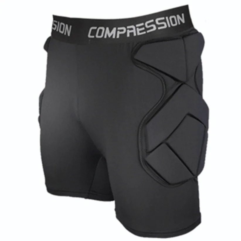 Professional Sports Safety Hip Pad Padded Soccer Shorts Skateboard Goalkeeper Shorts Football Helmet Thicken EVA Sponge Guard 240709