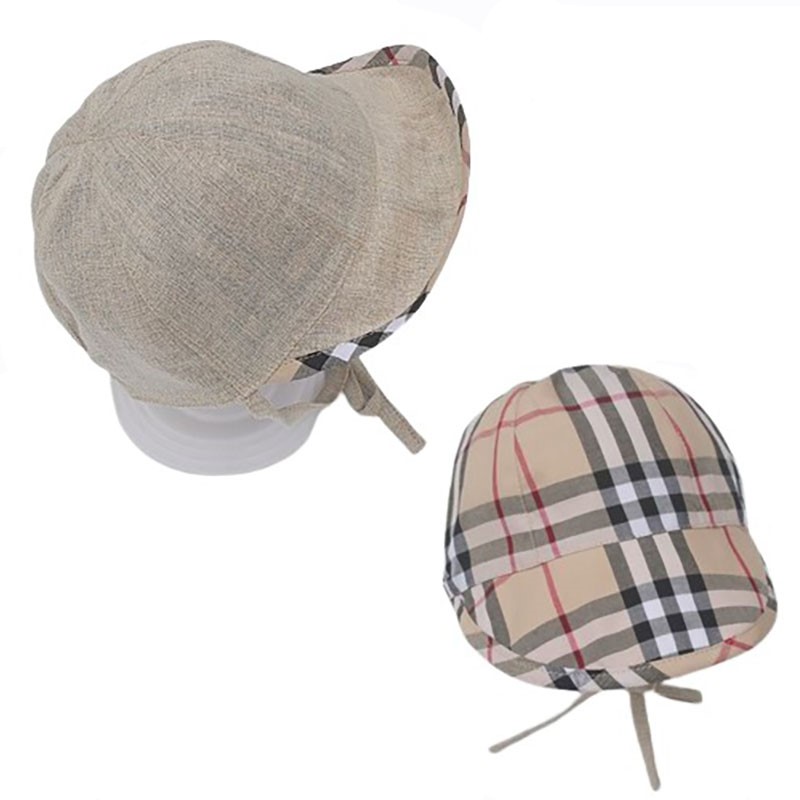 Kids Accesories Hats Plaid Designers Baby Caps Children Delicate Fashion Check Fisherman Hat