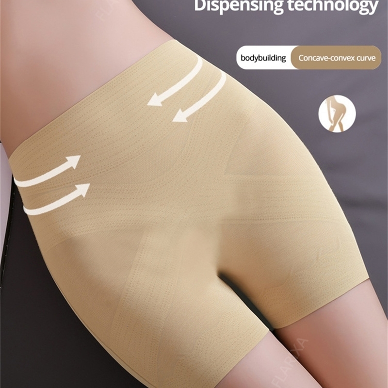 Breast Form Flarixa Bady Shaper Short Butt Lifter Women Shapewear Tummy Control Female High Waist Trainer Body shaper Panties Corset Abdomen y230812